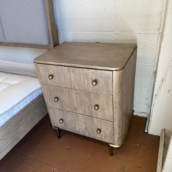 woven door chevron sideboard