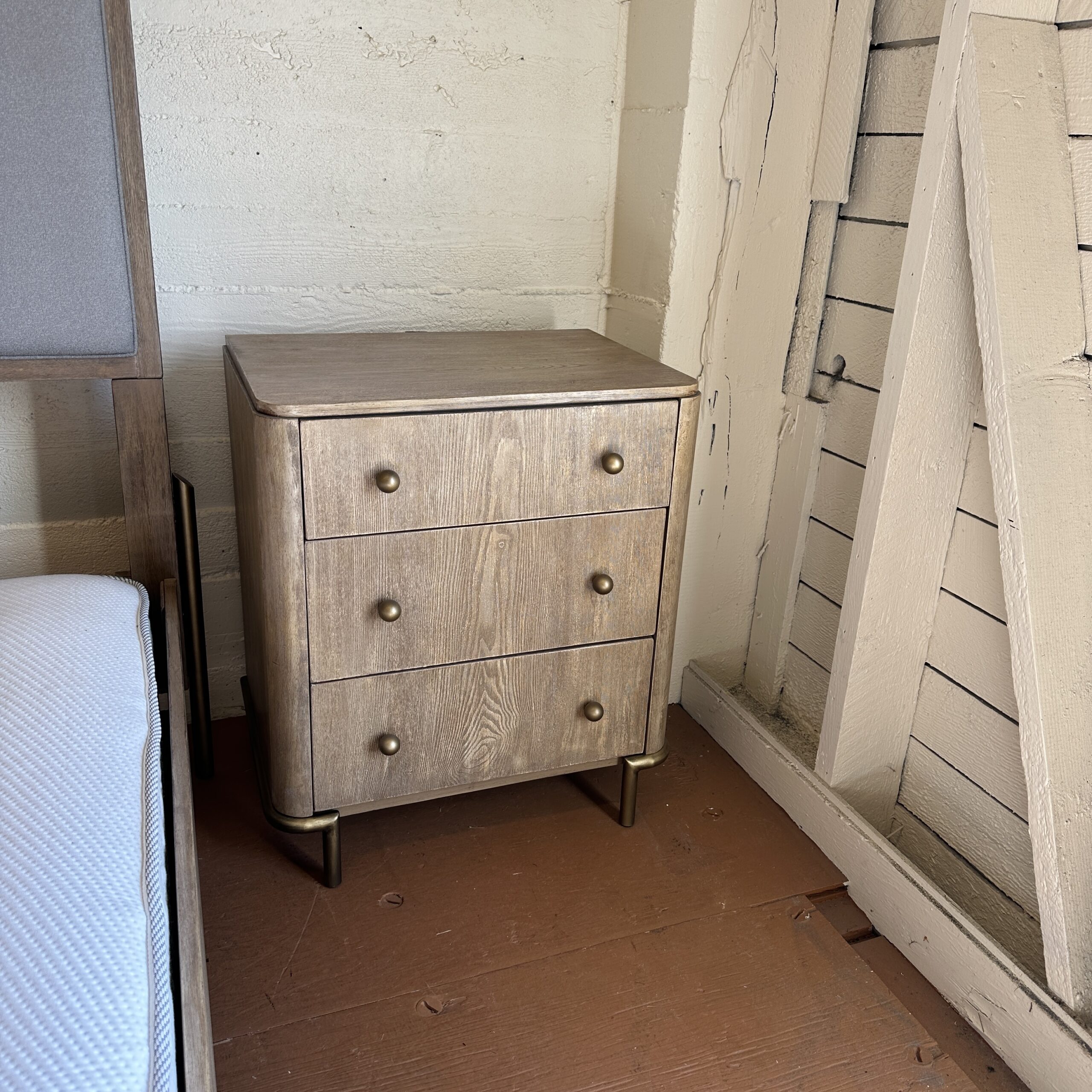 woven door chevron sideboard