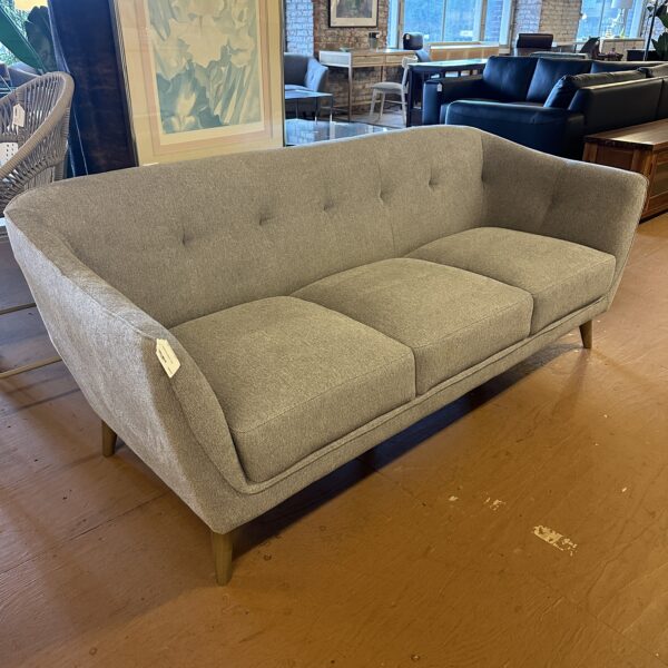 rose fabric bucket sofa